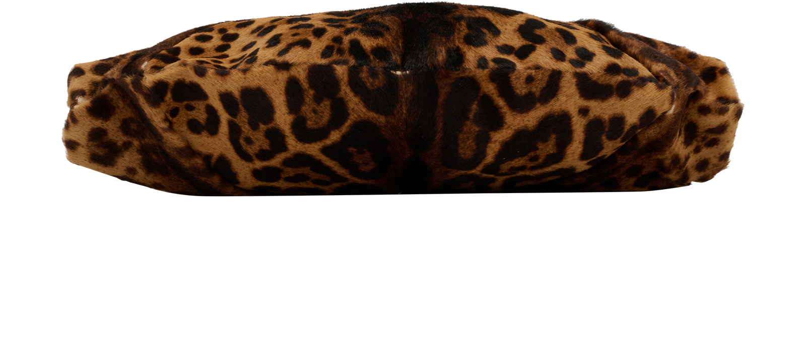 Leopard Print Clutch, &pound;375, Handbags, Brown, Pony / Calfhair, Top view
